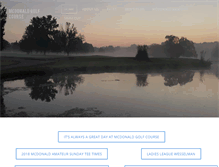 Tablet Screenshot of mcdonaldnational.com